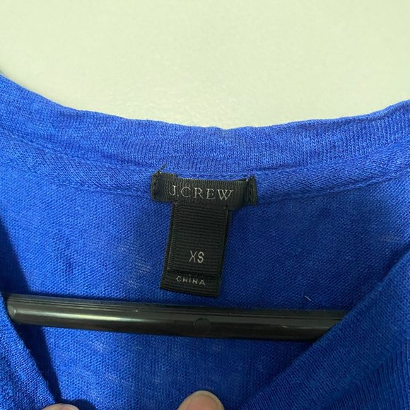 J Crew Muscle Tee with Pom Pom Detail - Picture 4 of 5